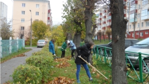 За чистый город: в Калининском районе г.Чебоксары состоялся очередной «Санитарный четверг»