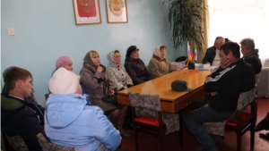 Глава администрации Шумерлинского района Лев Рафинов встретился с депутатами Туванского, Нижнекумашкинского и Магаринского сельских поселений
