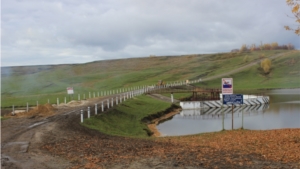 Завершается капитальный ремонт гидротехнического сооружения на реке Хонадарка в Красночетайском районе
