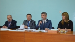 Константин Яковлев принял участие в Едином информационном дне в Мариинско-Посадском районе