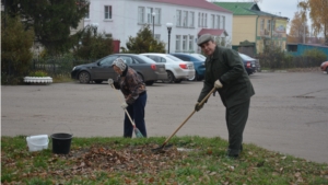 Субботник в райцентре