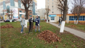 В Новочебоксарске продолжается осенний санитарно-экологический месячник