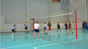 Сотрудники Минэкономразвития Чувашии приняли участие в соревнованиях по волейболу