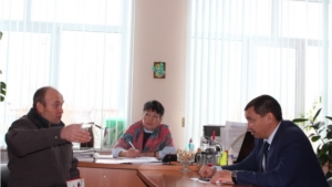 Глава администрации Цивильского района Александр Казаков провел прием граждан в Чиричкасинском сельском поселении