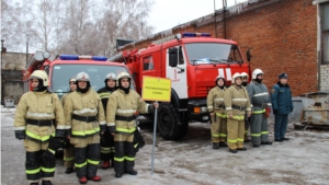 Второй этап командно-штабных учений в городе Новочебоксарске