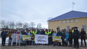 В рамках Всемирного дня памяти жертв ДТП  в Канашском районе сегодня  состоялась акция ОГИБДД