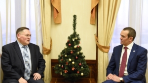 Глава Чувашии Михаил Игнатьев провёл рабочую встречу с новым главой администрации Козловского района