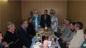 Встреча Нового года в трудовых коллективах хозяйства