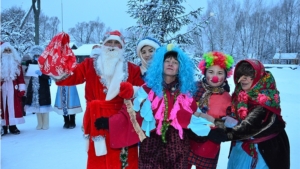 "Новогодний лабиринт" собрал любителей зимнего отдыха на ибресинской земле