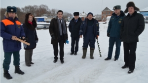 Выездное заседание организационного комитета по вопросам проведения в городе Мариинский Посад праздника Крещение Господне