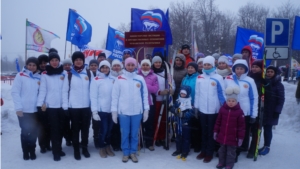 Республиканские соревнования по лыжным гонкам среди спортивных семей на призы Главы республики М.В. Игнатьева