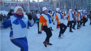 Зимний фестиваль в комплексном центре