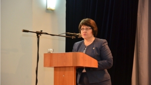 Марина Кадилова приняла участие в совещании по подведению итогов социально-экономического развития Ибресинского района за 2016 год