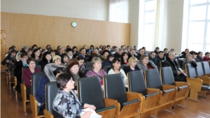 В зале заседаний администрации Шемуршинского района состоялось расширенное совещание