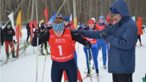 Соревнования среди ветеранов и любителей лыжного спорта