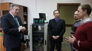 Министр Александр Коршунов посетил Чувашский ЦГМС