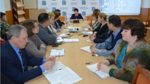 В администрации Мариинско-Посадского района состоялось очередное совещание по обсуждению актуальных вопросов