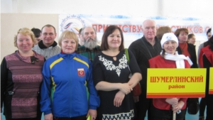 Команда Шумерлинского района  в числе лидеров сельского спорта