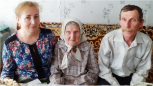 Труженица тыла из с. Кудеихи отметила 90-летний юбилей