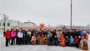 Городская клиническая больница №1 традиционно стала участником масленичных гуляний