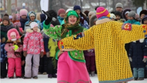 Масленичные гуляния в Вурнарском районе