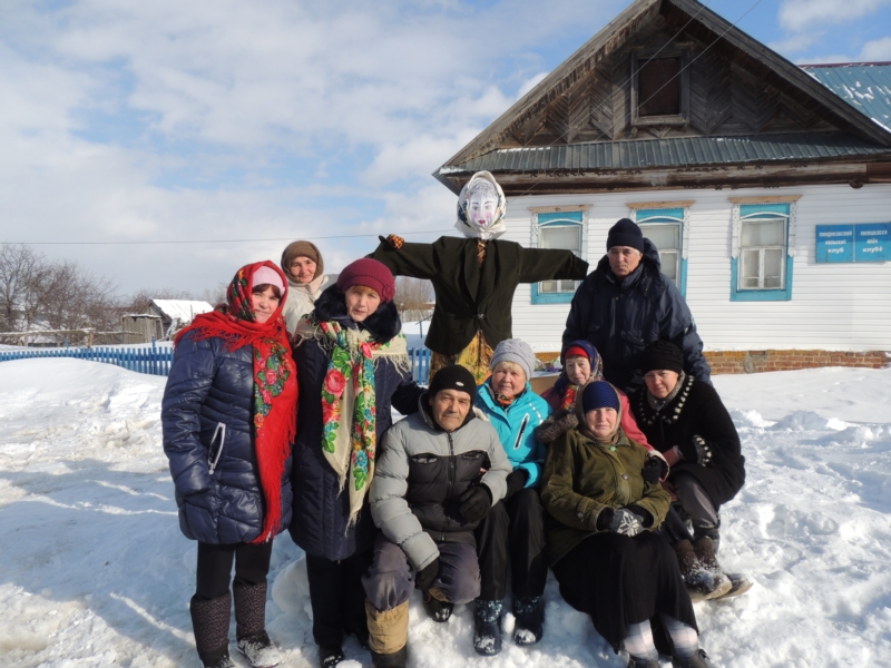 Масленица в деревне Пиндиково