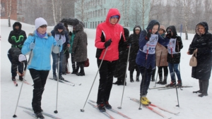 Состоялись традиционные межархивные соревнования по лыжам