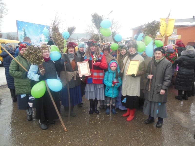 Коллектив библиотеки принял участие  в районном весеннем празднике 8 марта
