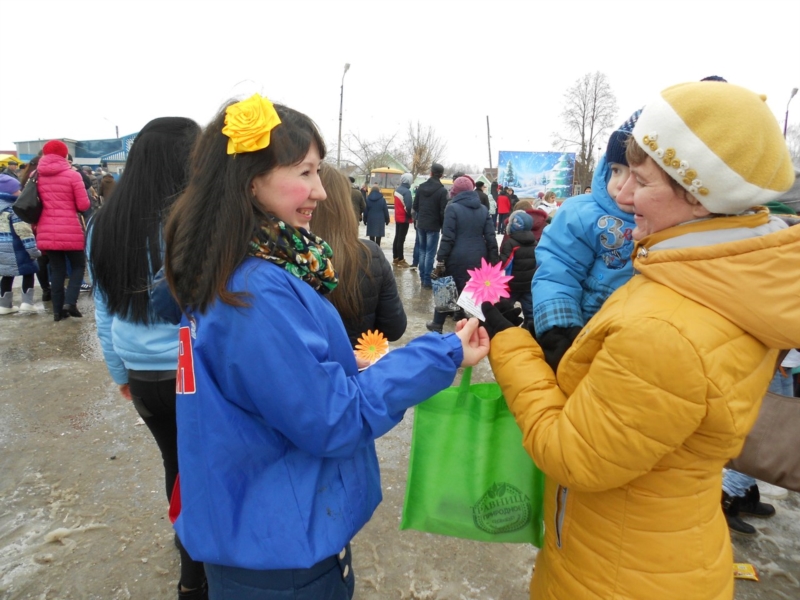 Активисты Козловского района подарили большое количество положительных эмоций жителям города