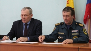 Состоялось заседание Мариинско-Посадской районной противопаводковой комиссии