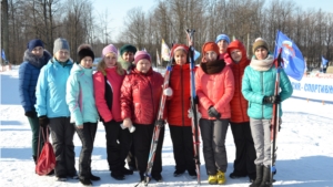 Архивисты на соревнованиях по лыжным гонкам