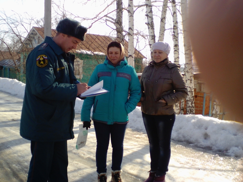 В селе Карамышево пожарными проведена профилактическая операция «Жилье»