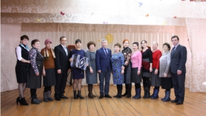 В рамках Единого информационного дня Моргаушский район посетил министр культуры Чувашии Константин Яковлев