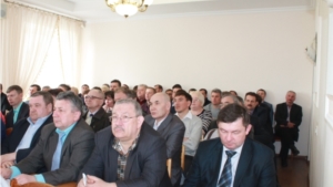 Главы сельских поселений Порецкого района на семинар-совещании в Урмарском районе