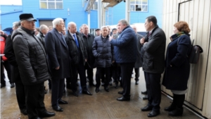 Делегации законодателей регионов ПФО посетили ГУП Чувашской Республики «Биологические очистные сооружения»