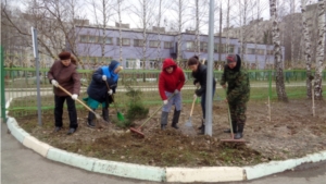 Комплексный центр присоединился к весеннему экологическому месячнику