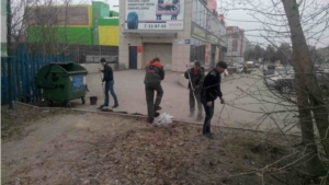 Предприятия торговли и общественного питания продолжают наводить порядок на прилегающих территориях