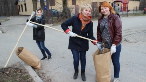 «Химики» поддерживают чистоту в городе