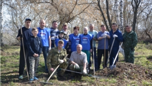 Экологический субботник "Зеленая Россия" в Алатыре