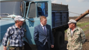 Рабочая поездка в сельхозпредприятия района