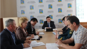 В администрации Мариинско-Посадского района состоялось заседание антитеррористической комиссии