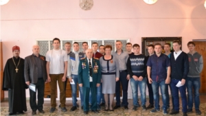 В преддверии 72-й годовщины Победы в Порецком районе прошел День призывника
