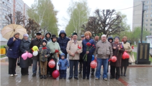 Накануне Дня Победы состоялось возложение цветов к «Вечному огню» активистами мусульманского прихода № 37 г. Новочебоксарска