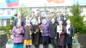 Празднование 72-й годовщины Великой Победы в селе Новые Шимкусы
