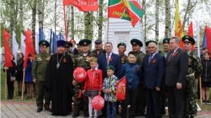 Митинг, посвященный 72- летию Великой Победы