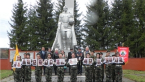 Митинг ко Дню Победы в Чуваштимяшской средней школе