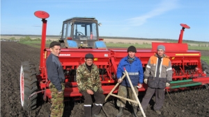 Весенне-полевые работы в Ибресинском районе