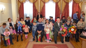 В Мариинско-Посадском районе состоялось торжественное чествование семей