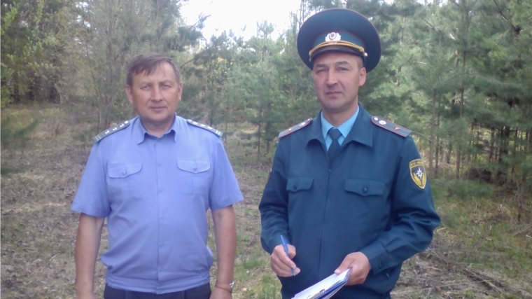 Инспектирование соблюдения требований пожарной безопасности на землях сельскохозяйственного назначения Козловского района
