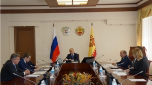 Рабочее совещание по вопросам согласования прохождения границы между Чувашской Республикой и Республикой Татарстан